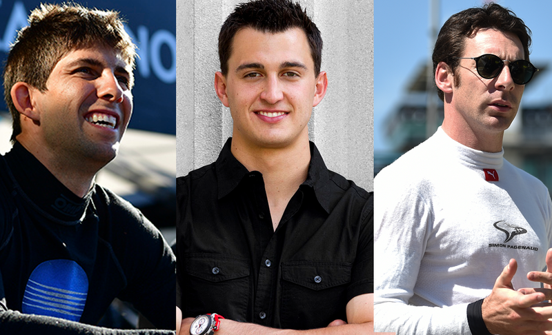 Left to right: Taylor, Rahal and Pagenaud. Photo credit: Team Penske